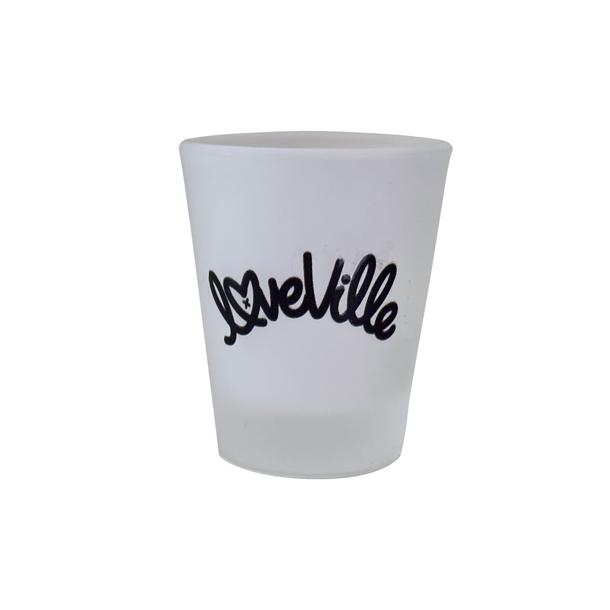 Loveville Cloud Frosted Shot Glass
