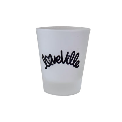 Loveville Cloud Frosted Shot Glass