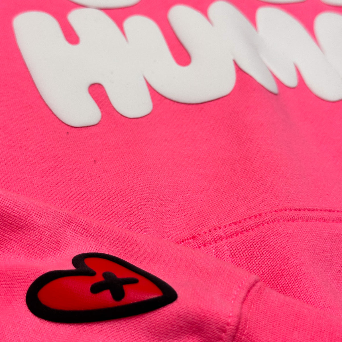 Loveville “Good Human” Hoodie (Hot Pink Edition)