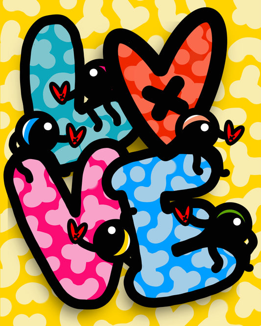 LOVE Art Print